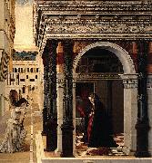 Gentile Bellini The Annunciation oil